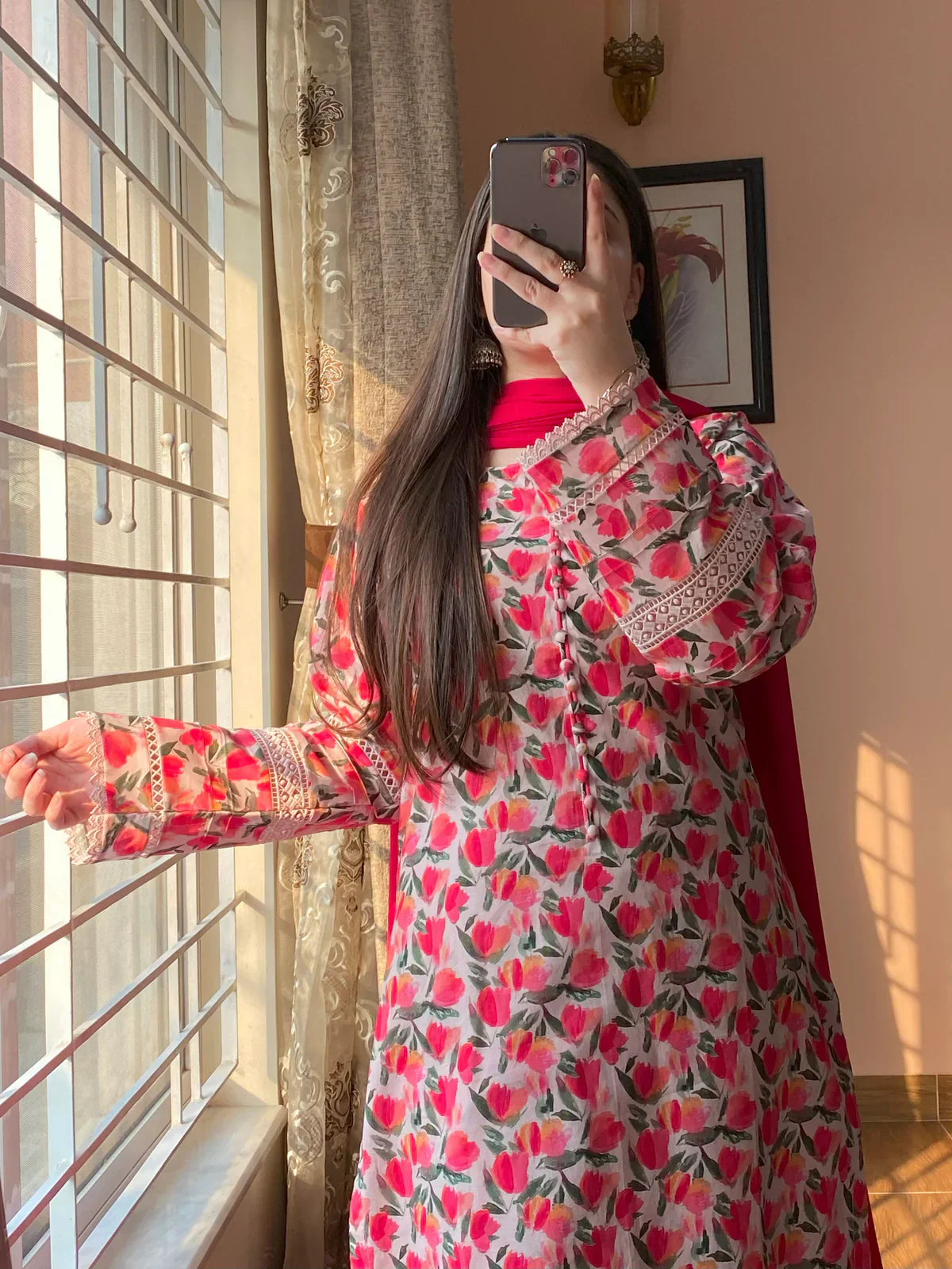 3 Piece - Lawn Printed Dress